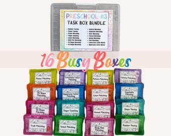 16 Activities- Preschool Bundle #3 -  for Toddlers, Early Preschool, Homeschool, or Special Education Students