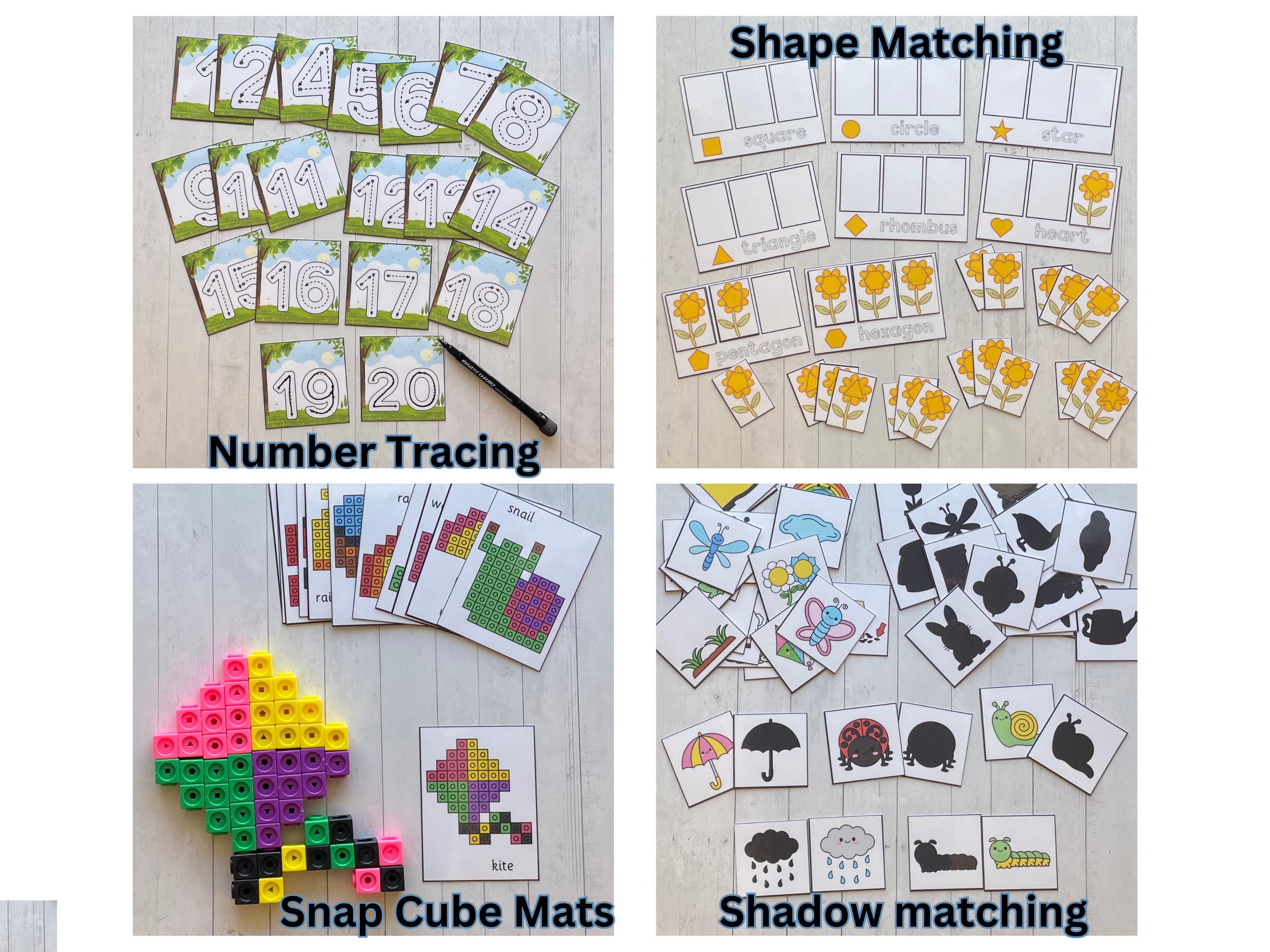 Spring Task Box Ideas Spring Task Box Bundle- 16 Activities for Preschool, Kindergarten ...