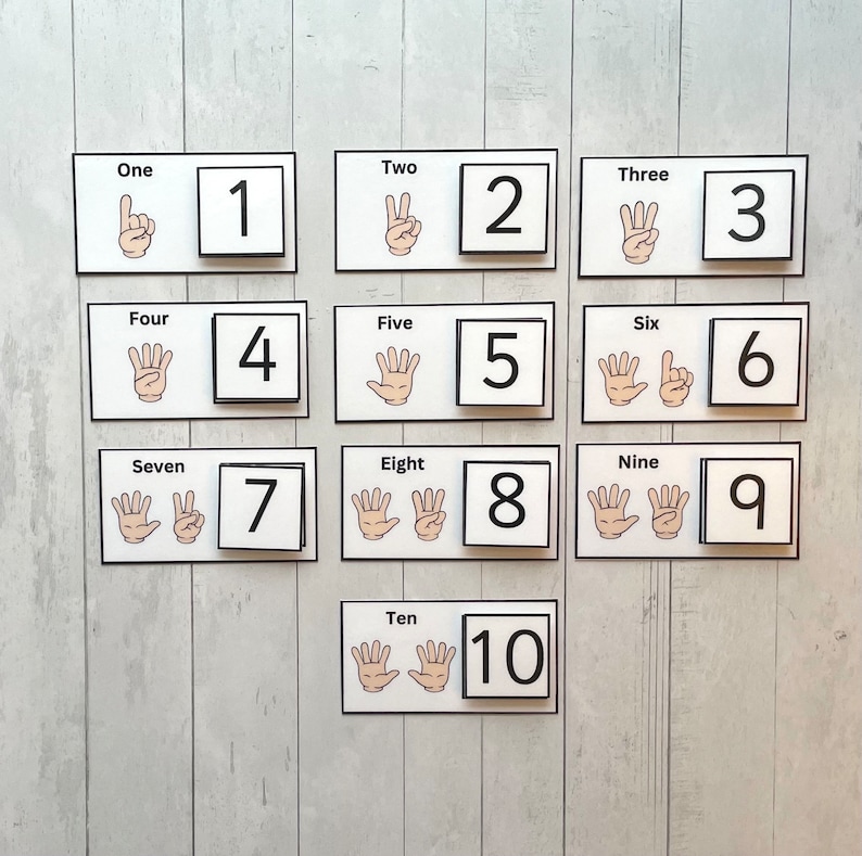 Number Matching- Task Box Activity Set- for Preschool, Homeschool ...