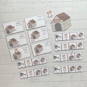 Spatial Concepts Activity Set- Speech Therapy Resource- Homeschool ...