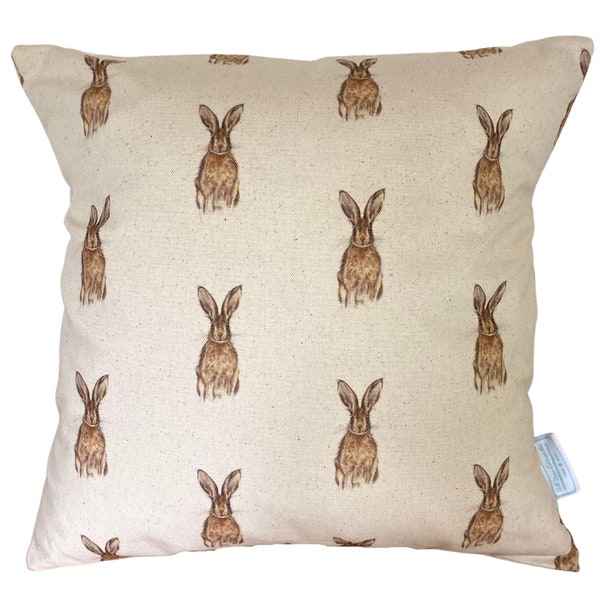 Hare Cushion Etsy UK