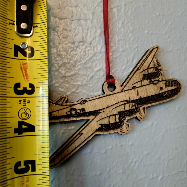 Laser Engraved B-29 Superfortress 'doc' Christmas Ornament, WWII ...