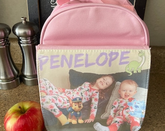 Lunchbox, School Lunch bag, Personalized Kids Lunchbox, Preschool Lunchbox, Toddler Lunchbox, Boys Lunchbox, Girls Lunchbox, Lunch Bag