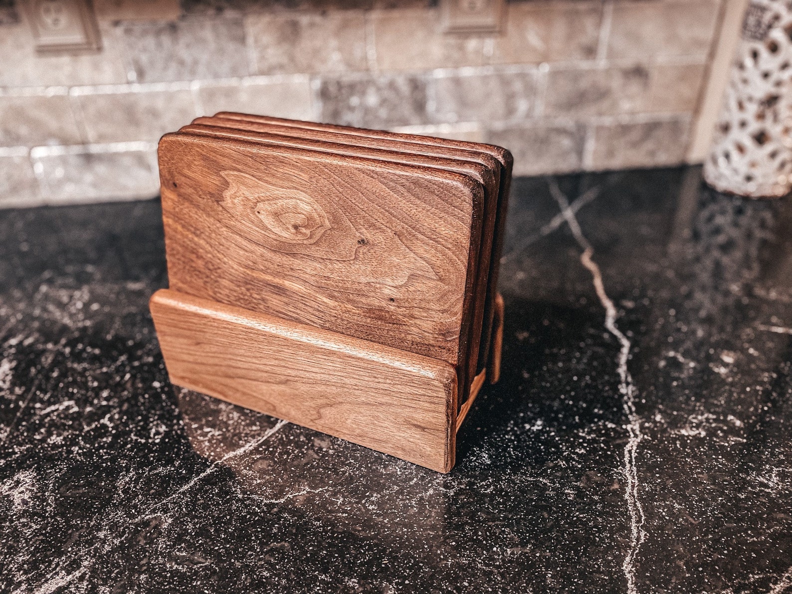 Wooden Snack Tray Set Wooden Plate Set Snack Boards Snack Etsy