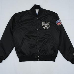 PRO LINE RAIDERS ジャケット NFL VINTAGE NFL RAIDERS STARTER PROLINE JACKET 1990S LARGE MADE