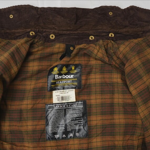 Vintage Barbour Beaufort Barbour C40 Original Barbour Beaufort