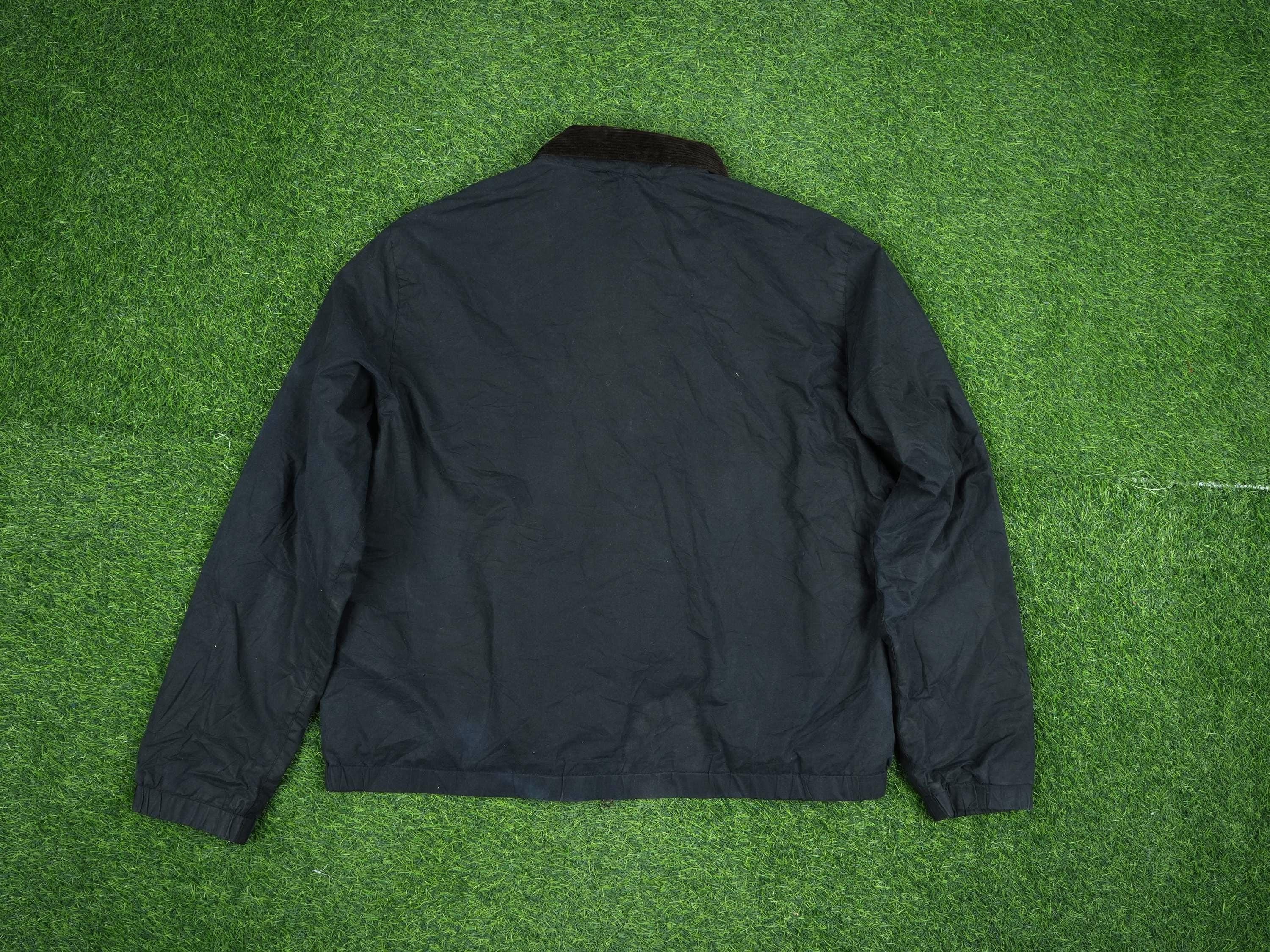 Vintage Barbour Waxed Cotton Jacket | Lightweight Blue, XL - Etsy