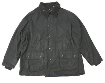 Vintage Barbour Bristol Wax Jacket | Size S - Www.brickvintage.com