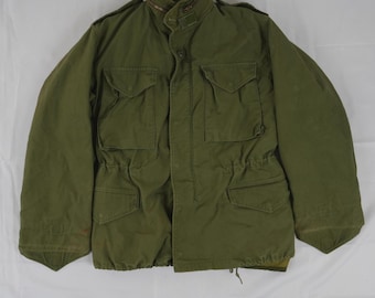 Vintage M65 Field Coat: 80s Alpha Industries Military Issue (XS