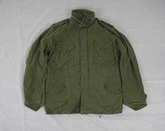 Wacko Maria M-65 Field Jacket: Virgin Mary Embroidery, Mexico