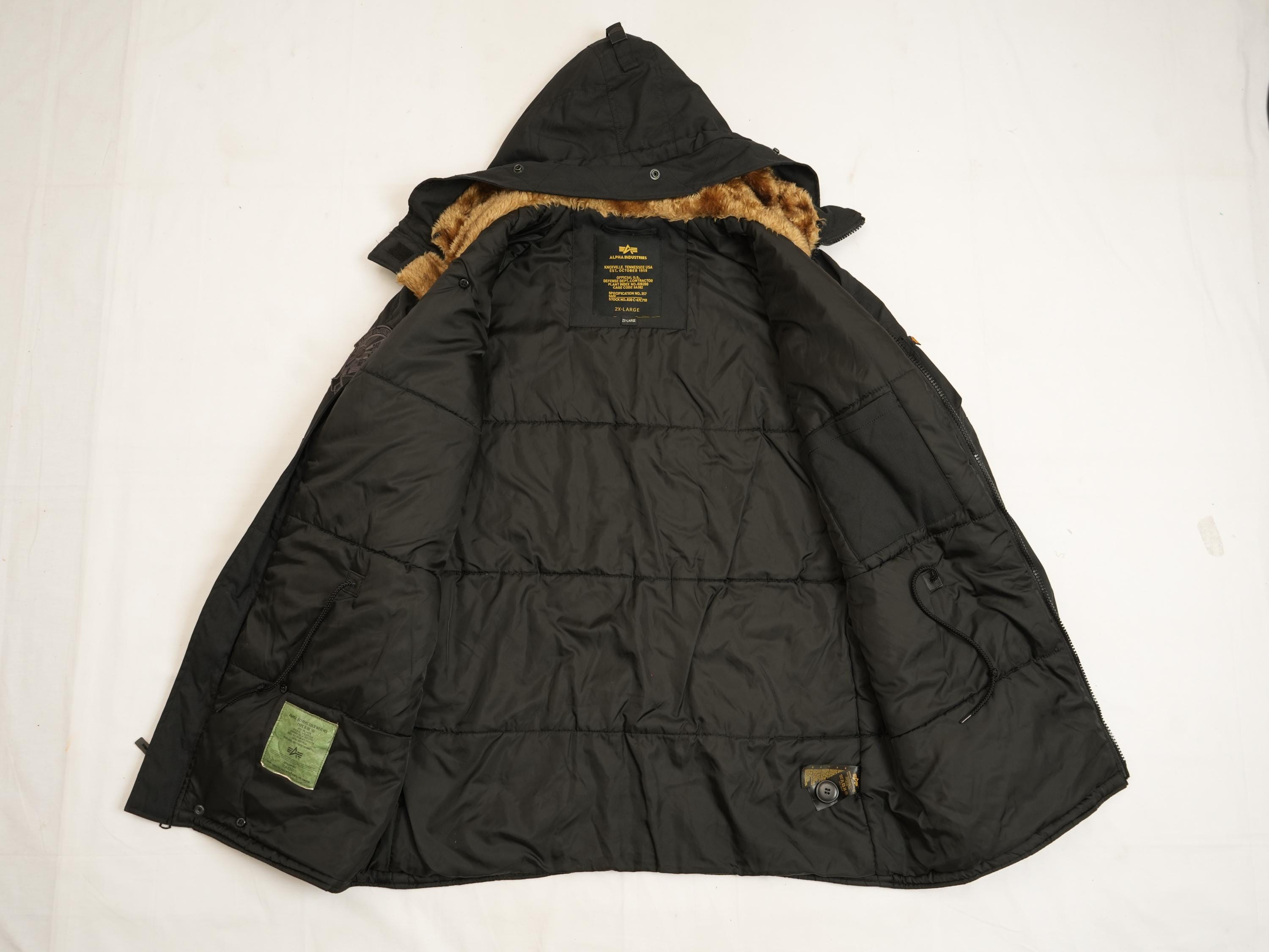 90s ALPHA INDUSTRIES N-3B Coat L 【公式通販】