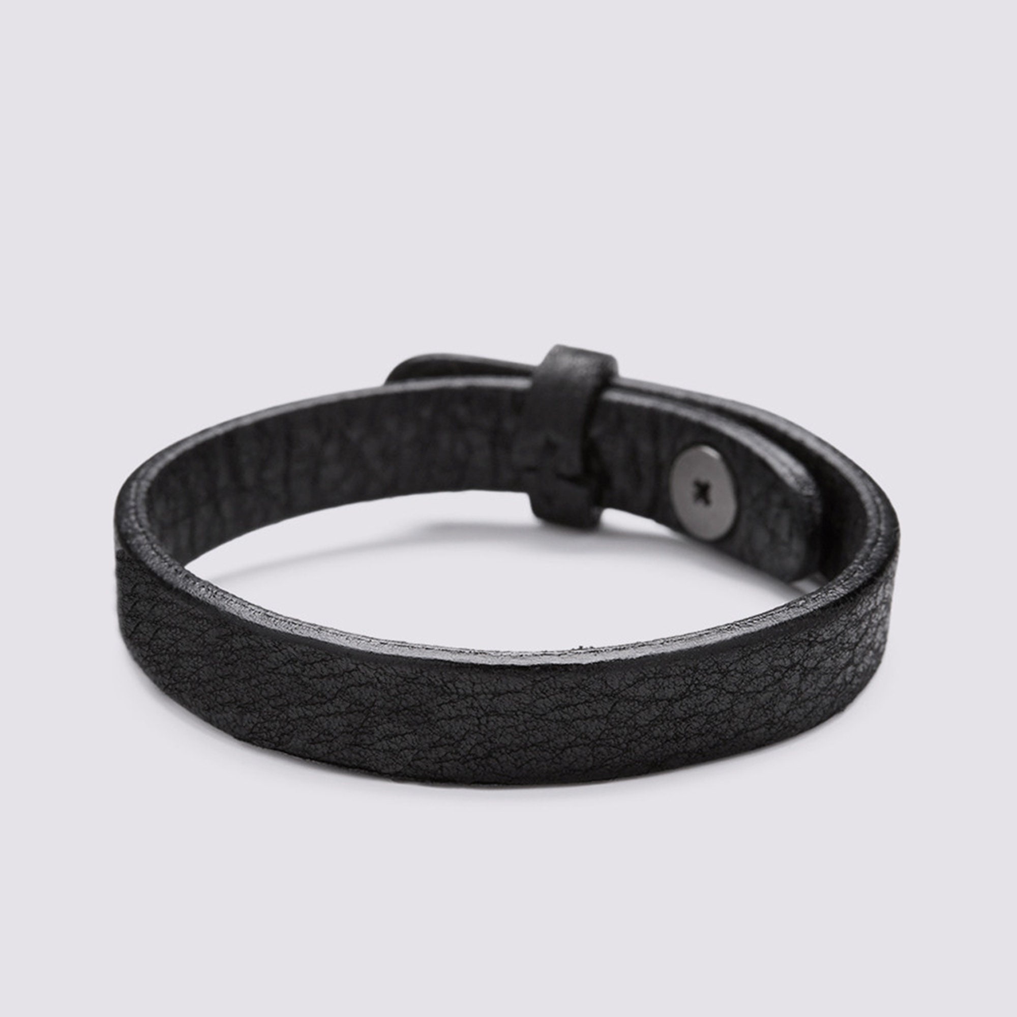 Genuine leather wristband sale