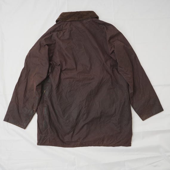 Vintage Barbour Beaufort Waxed Cotton Jacket: Mens C40, Made in