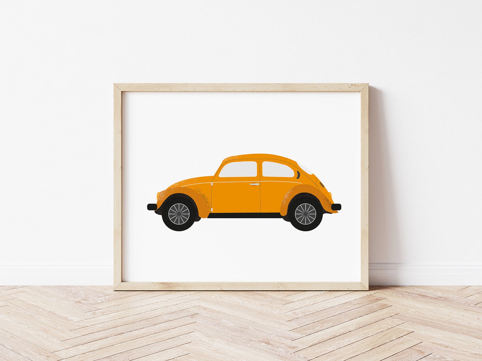 Classic Car Wall Art For boy's bedroom decor Kids room | Etsy