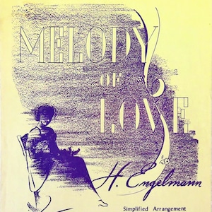 Sheet Music, Melody of Love, 1903