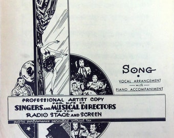 Sheet Music, You're so Sublime, 1937