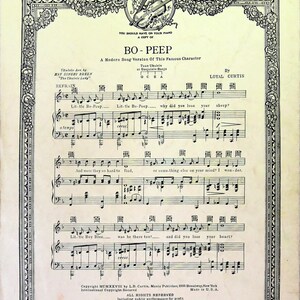 Sheet Music, Think of Me Thinking of You, 1928 image 4