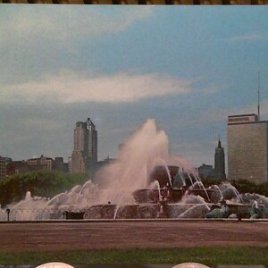 Fontana commemorativa di Buckingham Chicago, Illinois Chicago. La Città Bella 50843-B.