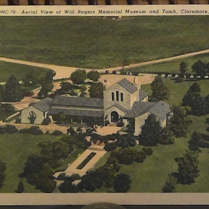 Aerial View of Will Rogers Memorial Museum and Tomb, Claremore, OK