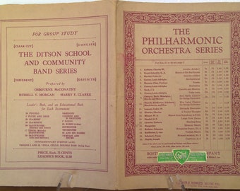 The Philharmonic Orchestra Series circa 1920