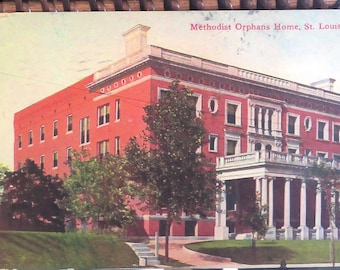 Ansichtkaart Methodist Orphans Home, St. Louis, Missouri ca 1910