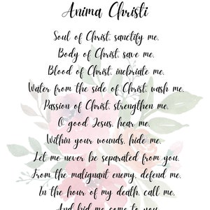 Catholic Daily Prayer Printable - Full Size