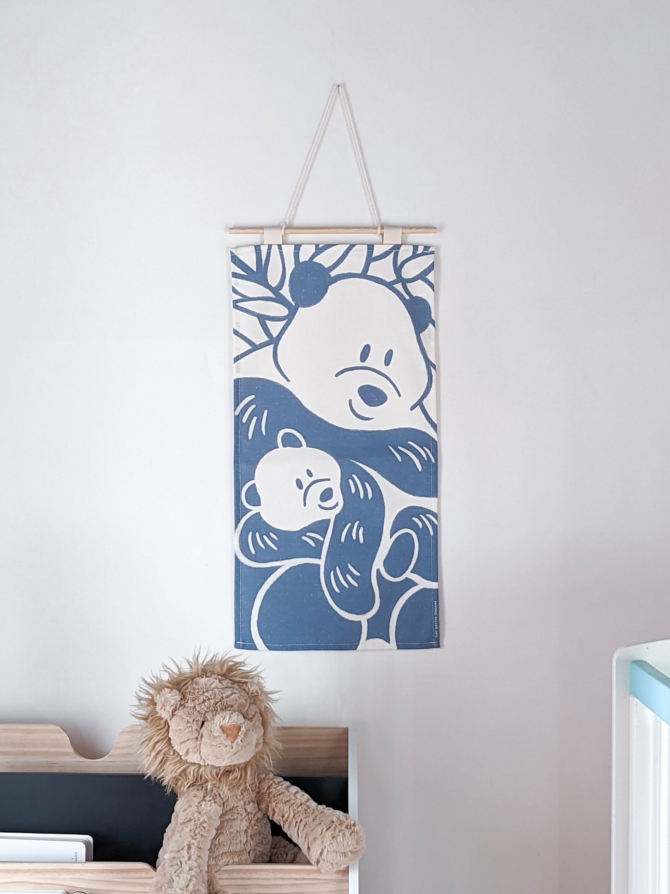 Toile Décorative Murale - Pandas