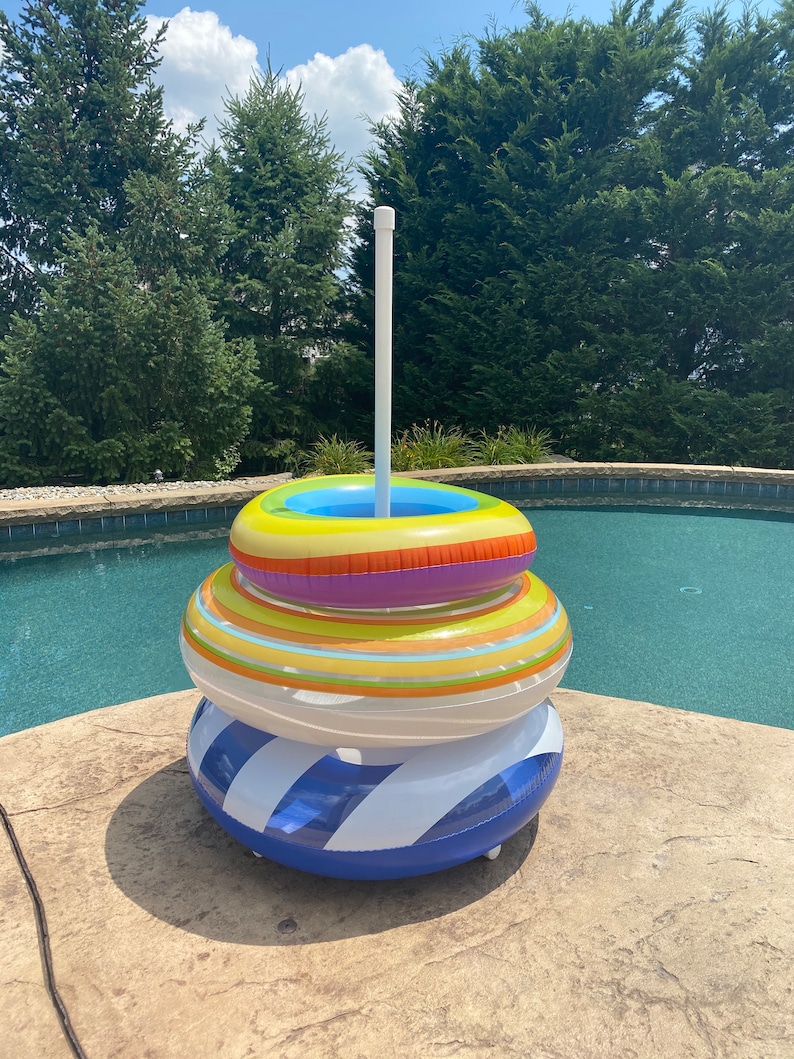Pool Inner Tube Stacker - Etsy