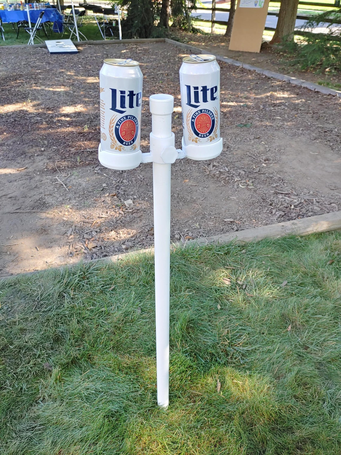 Cup Holder for Outdoor Games steel Stake Included Etsy