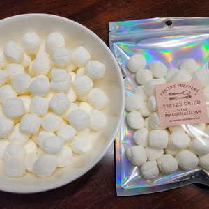 Freeze Dried Miniature Marshmallows