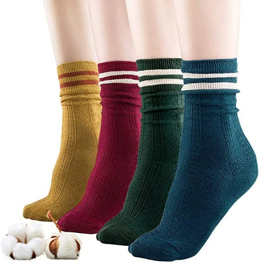 PURE ORGANIC Cotton Socks Ladies Vegan GOTS Women Men Best for Psoriasis Small 