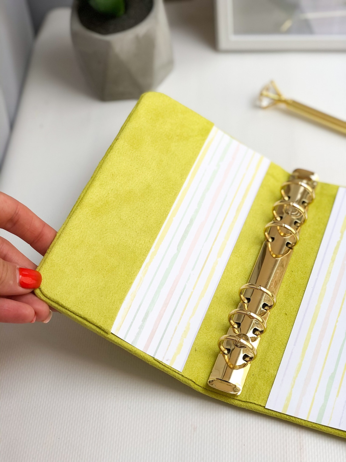 Personal planner 2021 Planner binder Luxury Planner Etsy