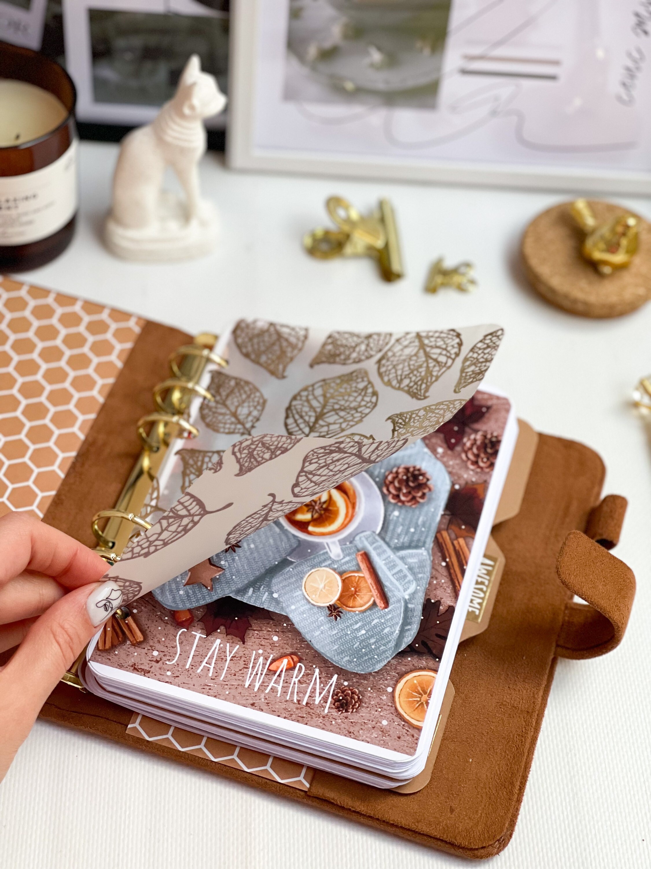 Personal Notebook Planner Binder Luxury Planner Organizer Etsy UK