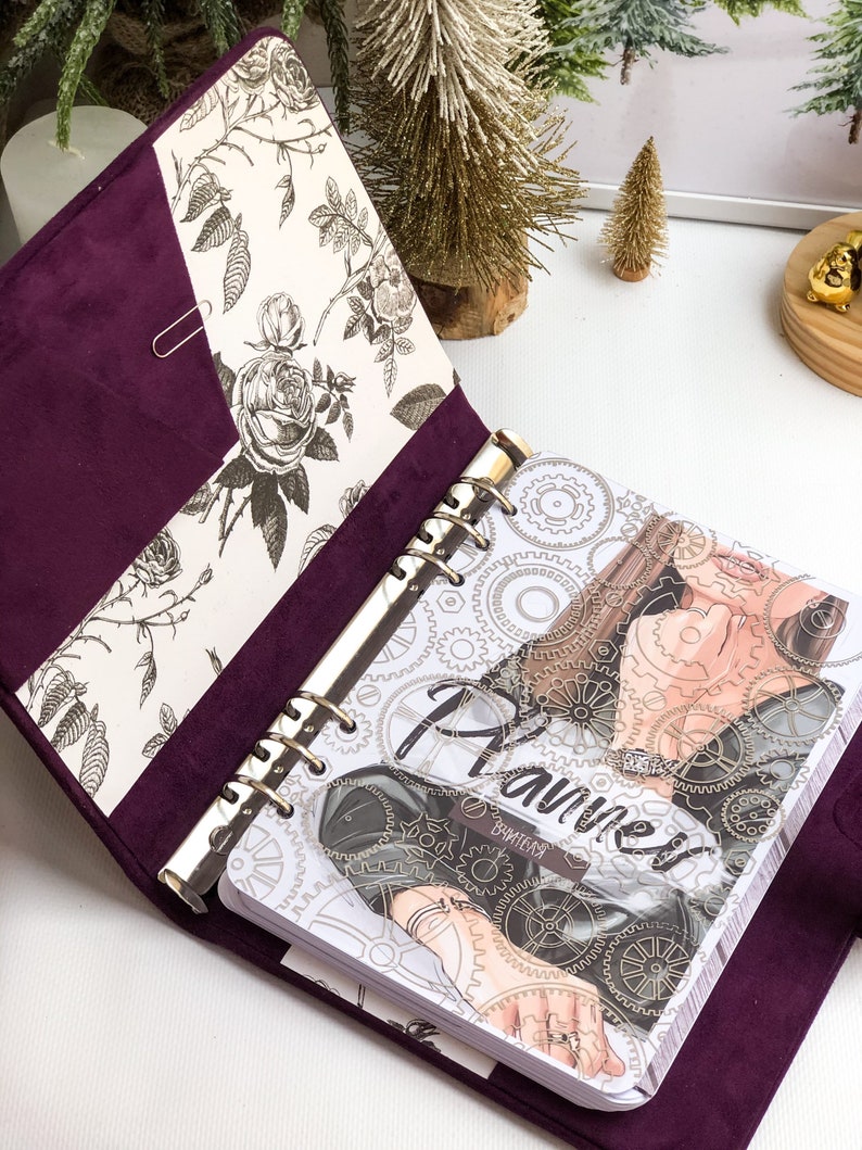 Personal planner A5 Planner binder Luxury Planner Organizer Etsy