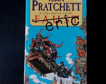 Terry Pratchett Collection (17) - Sourcery Pyramids Eric Small Gods Equal Rites Discworld Good Omens Comical Fantasy Humor Vintage SF Mort