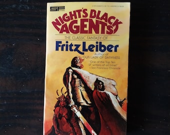 Fritz Leiber-samlingen (A) - 10 böcker att välja mellan - Nattens svarta agenter, samla mörkret, trolla frun, ett spöke hemsöker Texas, en hink