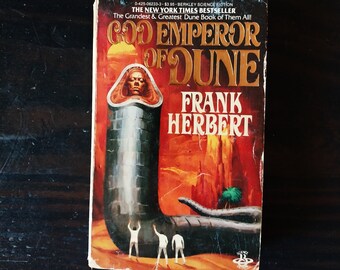 Frank Herbert Collection C - 10 Books to Choose From - Dune Messiah God Emperor of Dune Heretics of Dune - Vintage Science Fiction