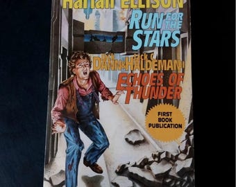 Colección Harlan Ellison (10) - Run for the Stars Memos From Purgatory Strange Wine Deathbird Stories Rare Vintage Science Fiction SF
