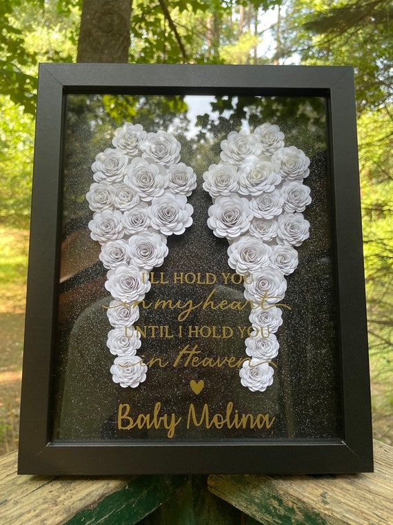 Memorial Shadow Box, Gone but Never Forgotten, Condolence