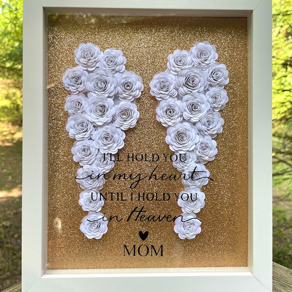 Shadow Box Memorial Etsy