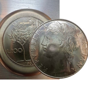 1988 R 100 Lire Goddess Minerva - Repvbblica Italiana