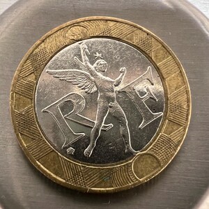 1988 10 Francs Coin, Fraternite, France km964.1