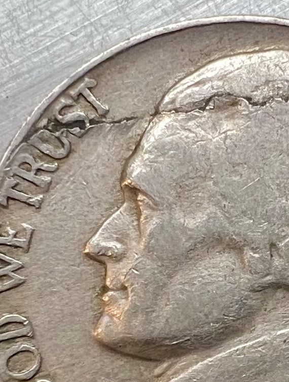 1946年 Jefferson nickel error ERROR JEFFERSON NICKEL 1946 SAN FRANCISCO M | eBay