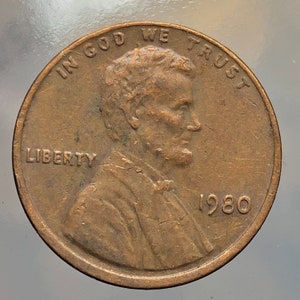 1980 Lincoln Penny Error MAD + Possible DDO!