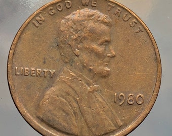 1980 Lincoln Penny Error MAD + Possible DDO!
