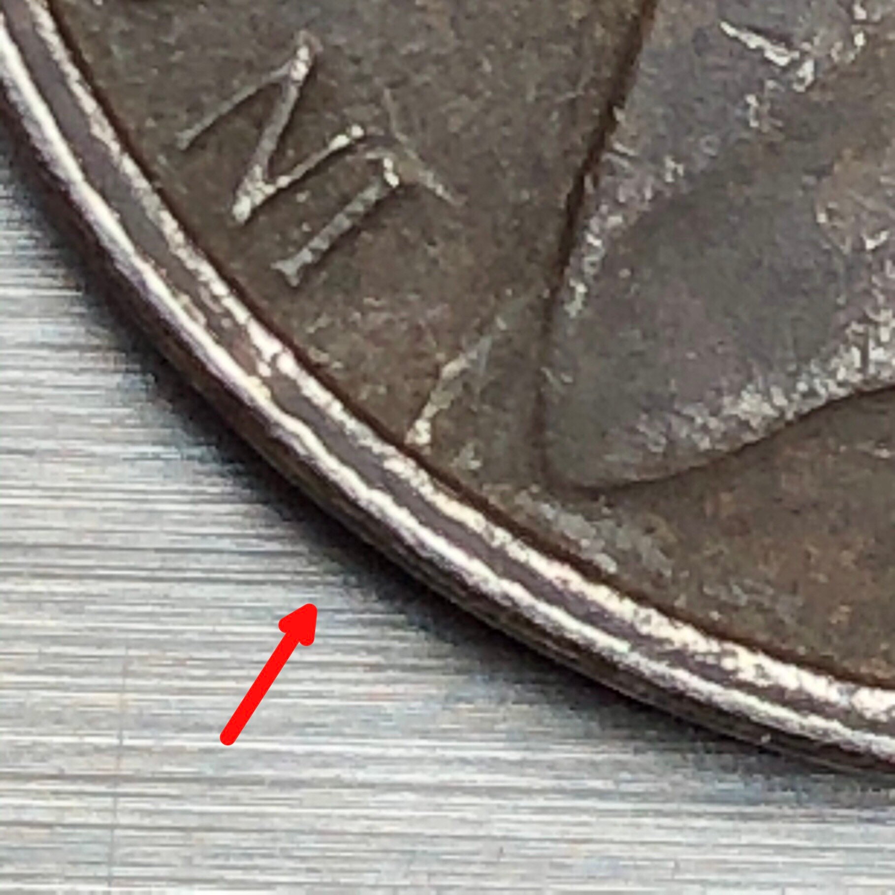 1990 P Nickel Doubled Rim Black Beauty off Centered Planchet Error