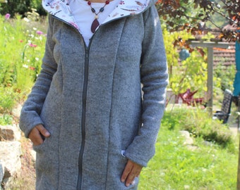 Cozy coat &quot;Anna Bell&quot; women&#39;s wool walk short coat jacket