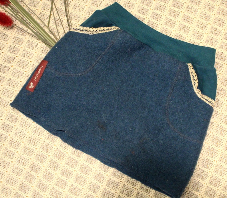 Wool skirt Clementinchen, size 80-140 image 4