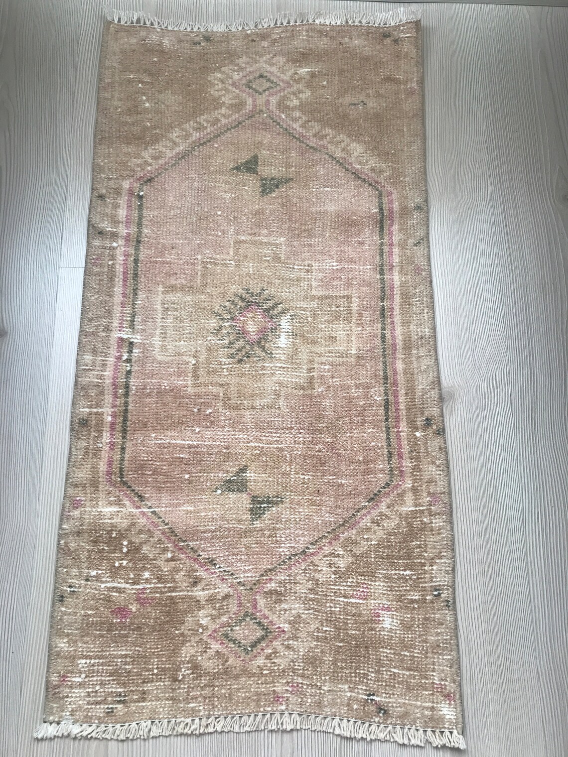 Turkish Bathroom Rug Turkish Door Mat 37x18.50inch Vintage Etsy