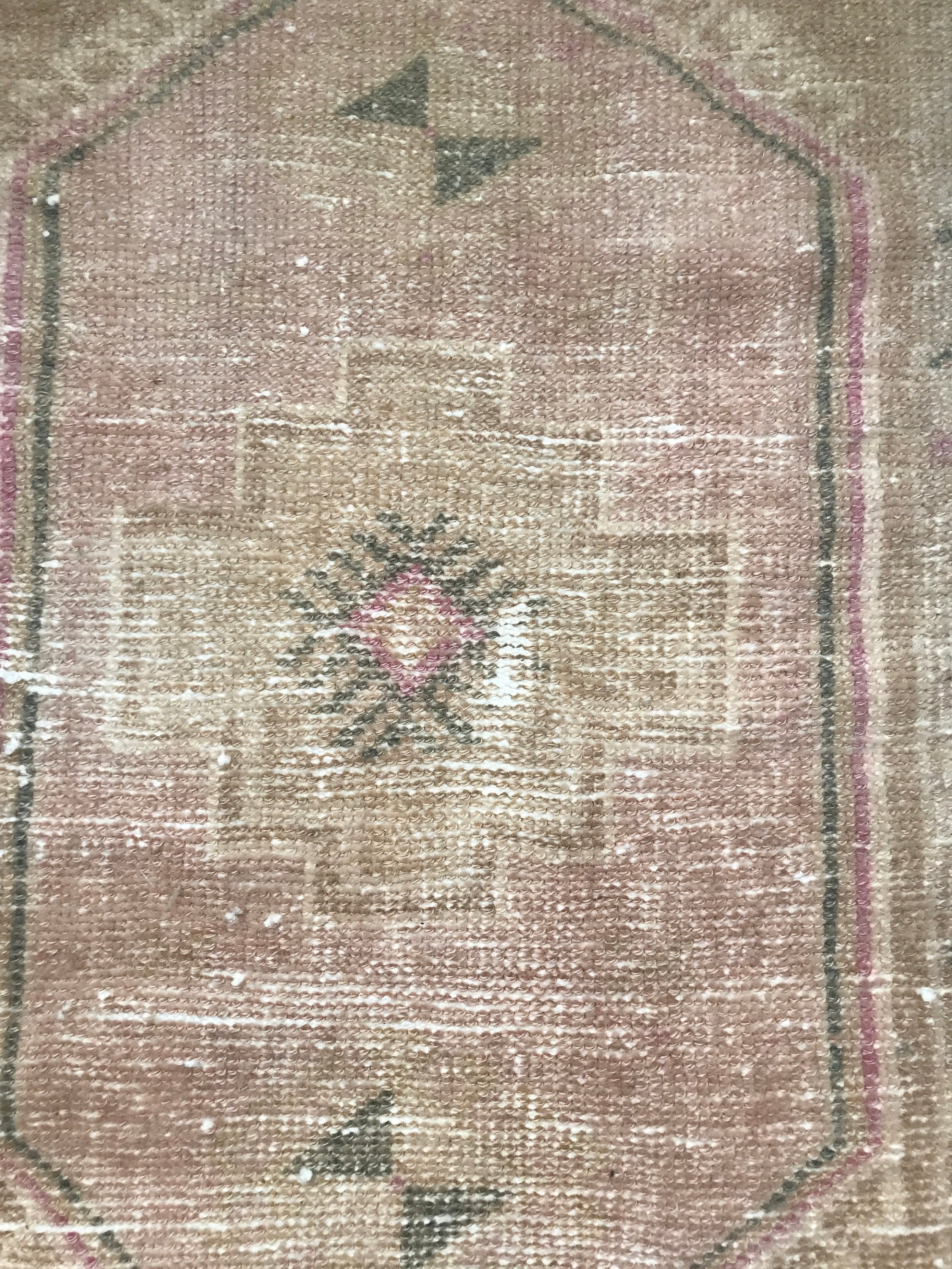 Turkish Bathroom Rug Turkish Door Mat 37x18.50inch Vintage Etsy